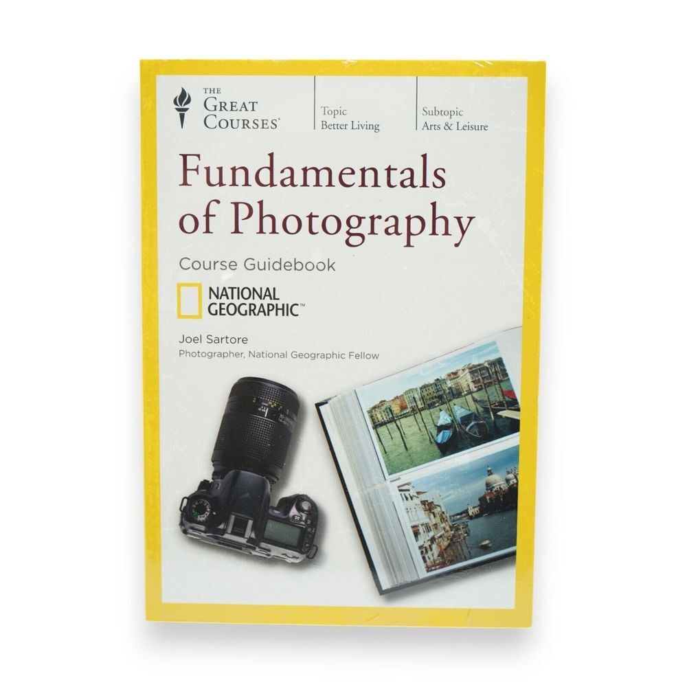 New & Sealed Fundamentals of Photography Guidebook & DVD ~ Great Courses